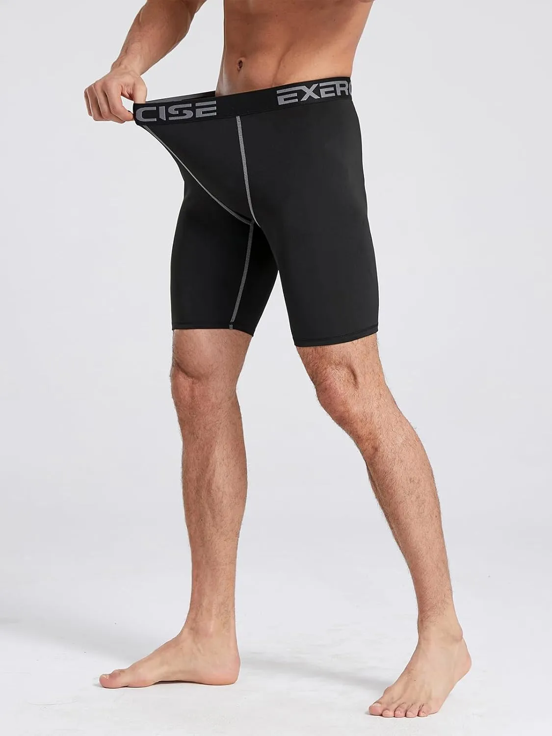 5 Pack Compression Shorts Men Compression Underwear for Men Athletic Mens Spandex Baselayer,Running,Workout