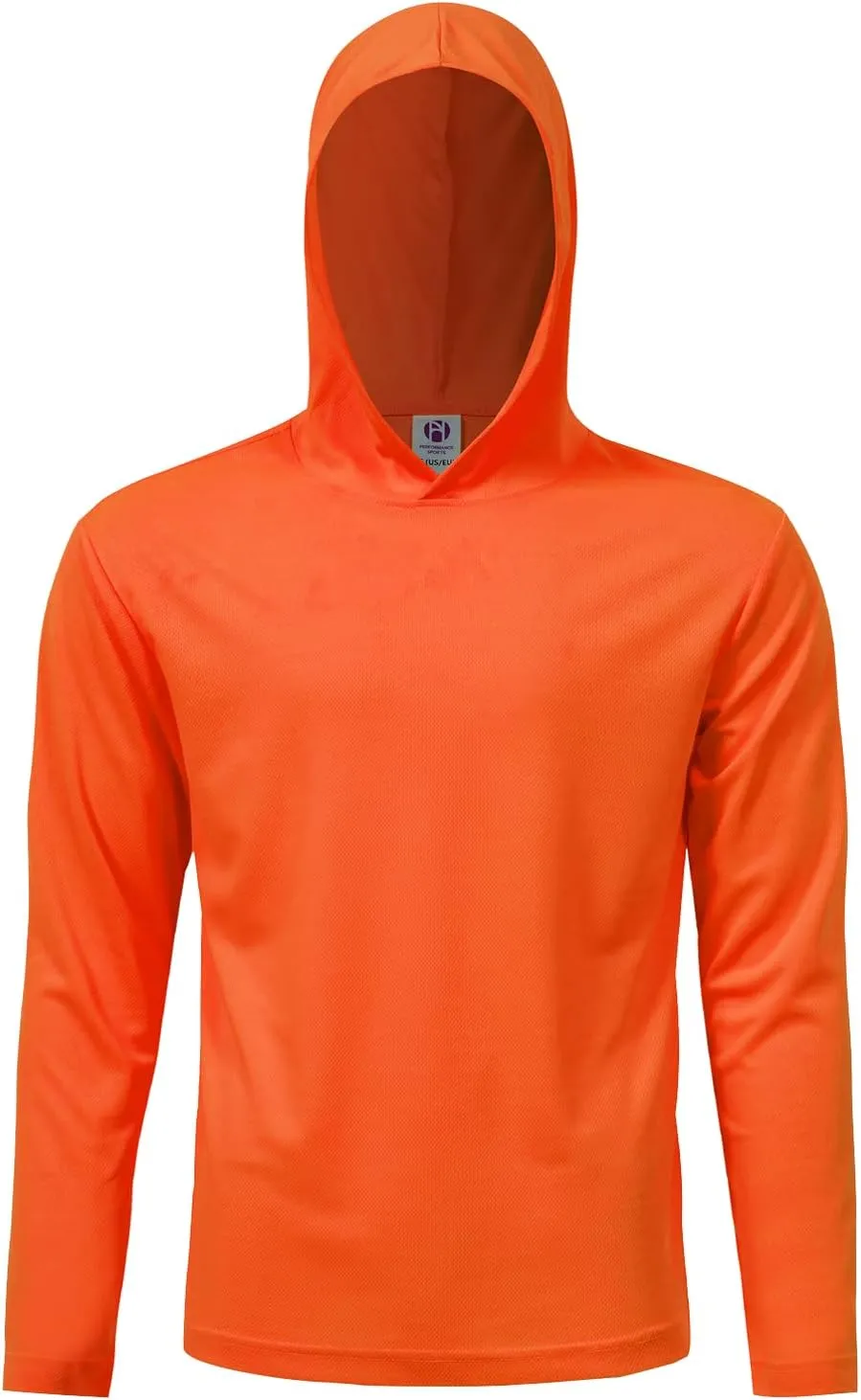 5 Pack Men's UPF 50  Sun Protection Hoodie Shirts Long Sleeve Shirts Quick Dry Lightweight for Running Workout Hiking Fishing