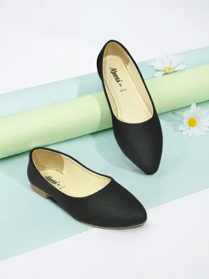 Ajanta Women Stylish Ethnic Slip on Comfortable Casual Flat Ballerina For Women & Girls