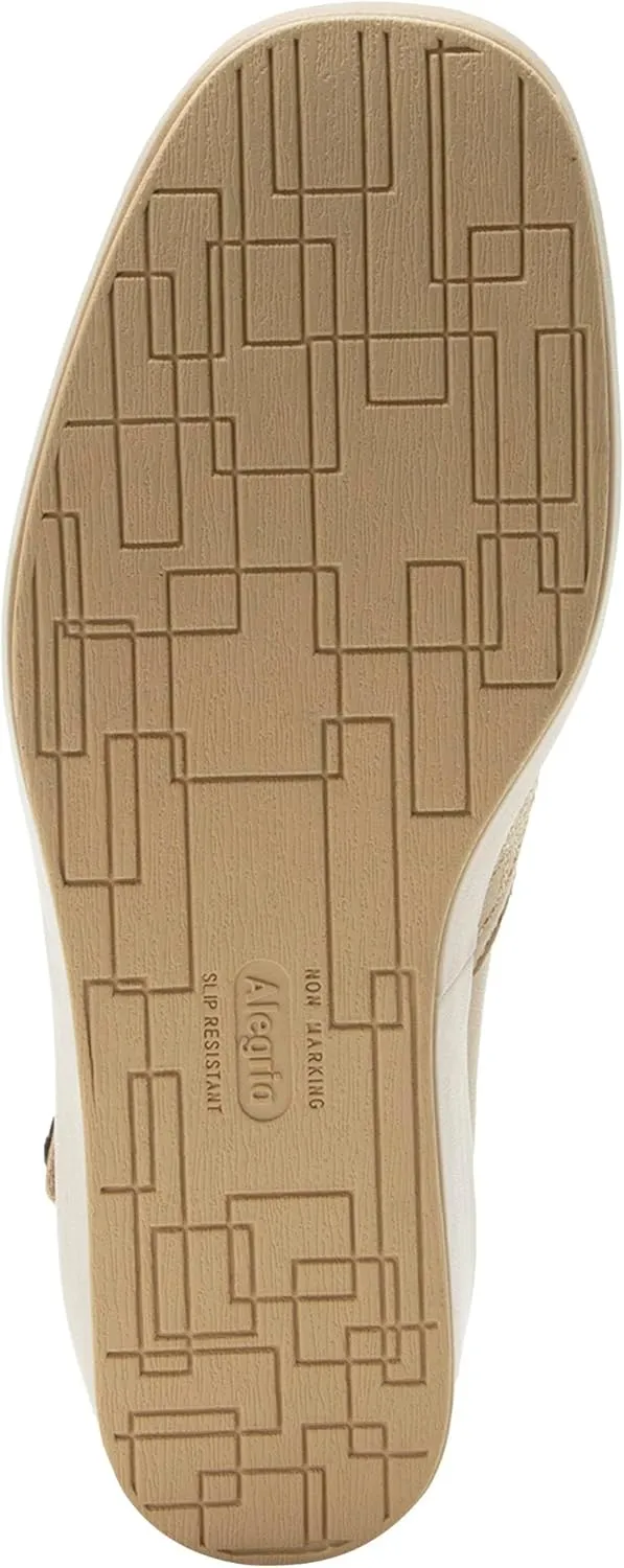 Alegria Women's Hayes Leather Wedge Mary Jane Pump