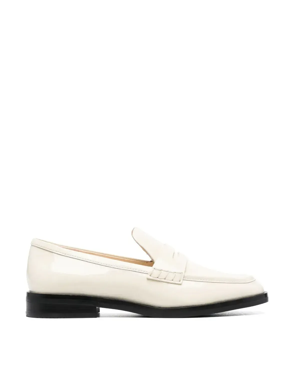 Alexa penny loafer, ivory