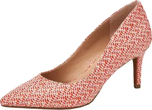 Alfani Womens Jeules Pointed Toe Slip On Pumps Red 9.5 Medium (B,M)