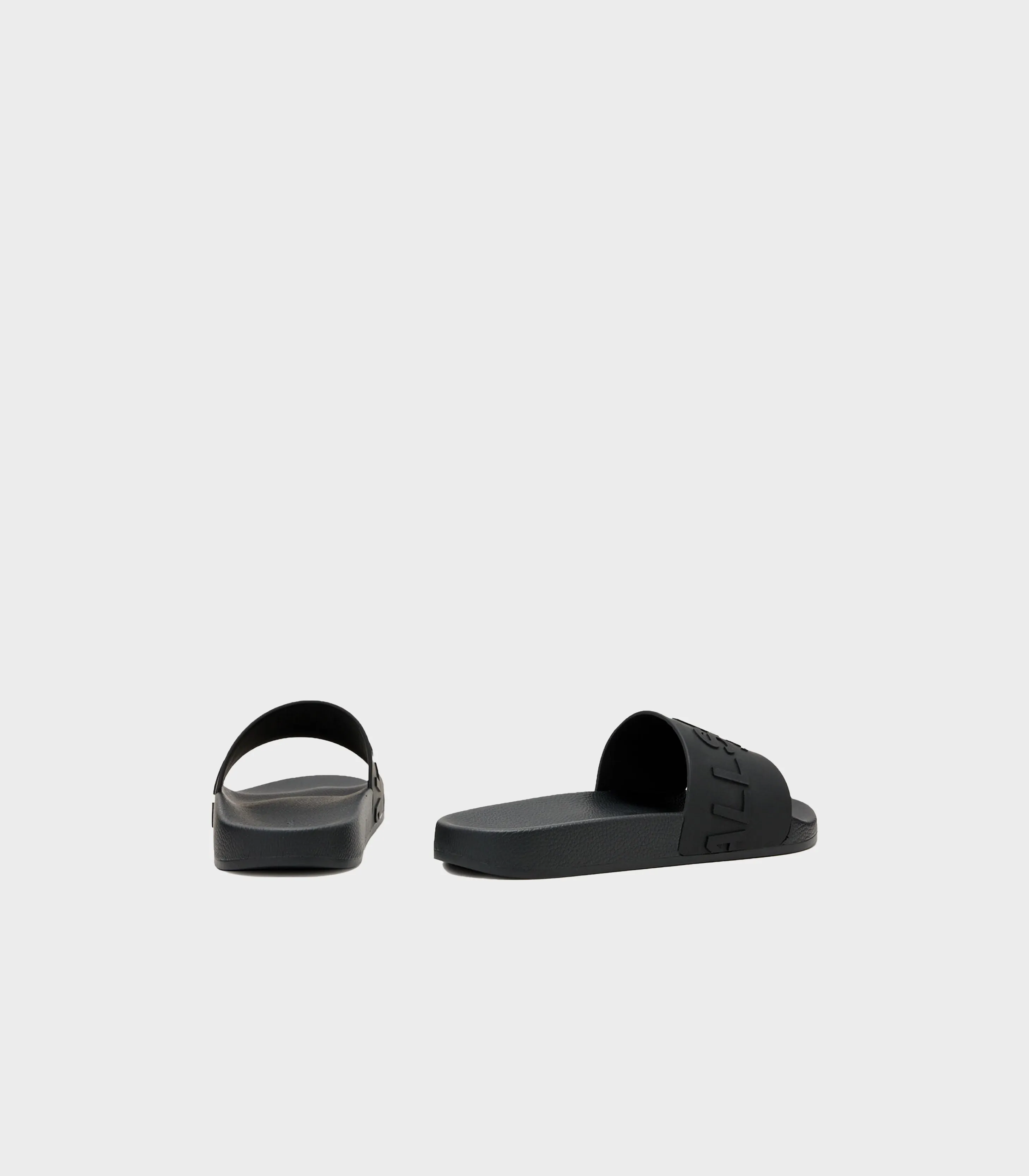 AllSaints - Biggy Slip On Logo Sliders