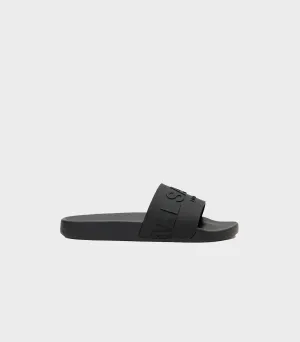 AllSaints - Biggy Slip On Logo Sliders