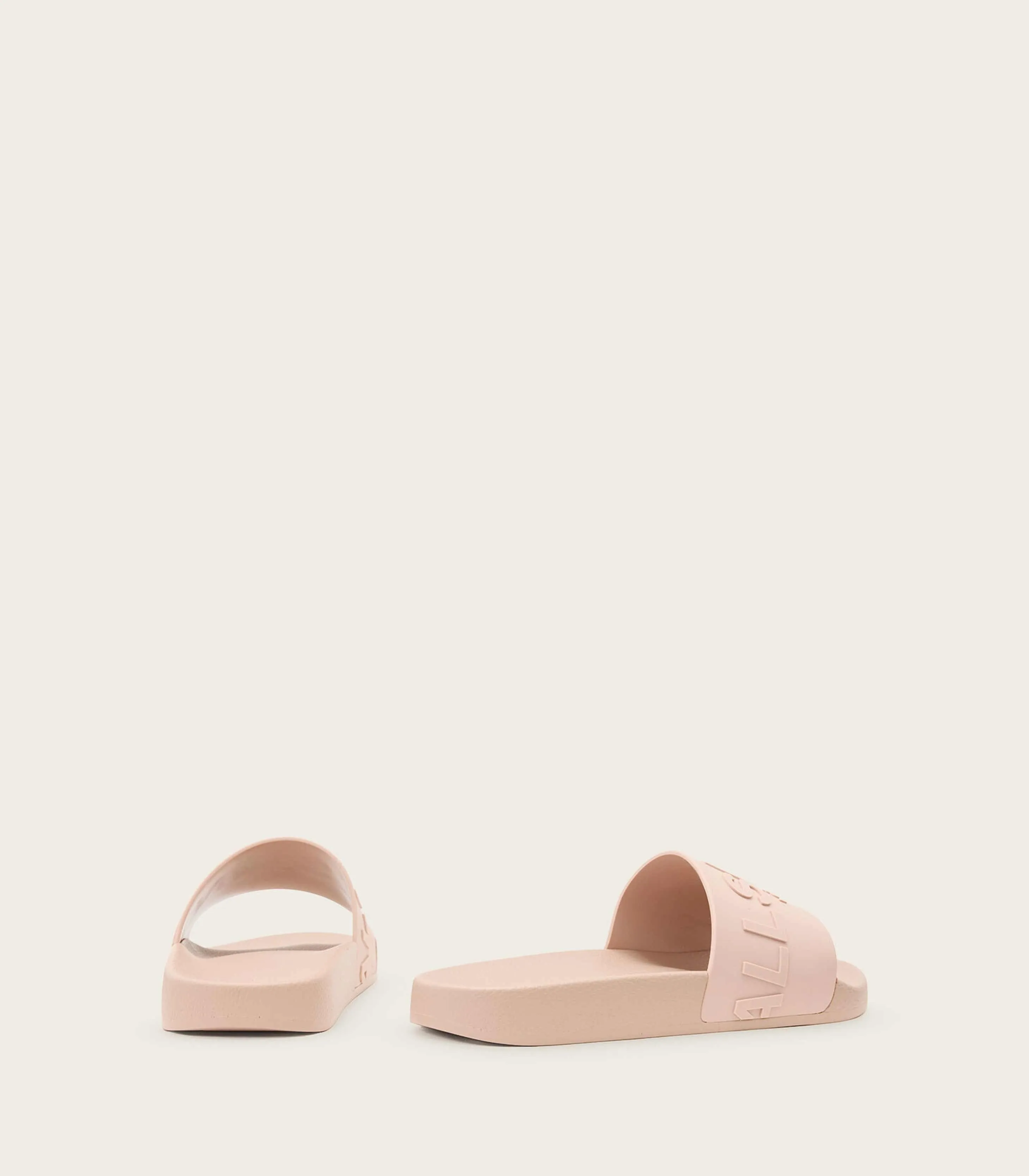 AllSaints - Biggy Slip On Logo Sliders