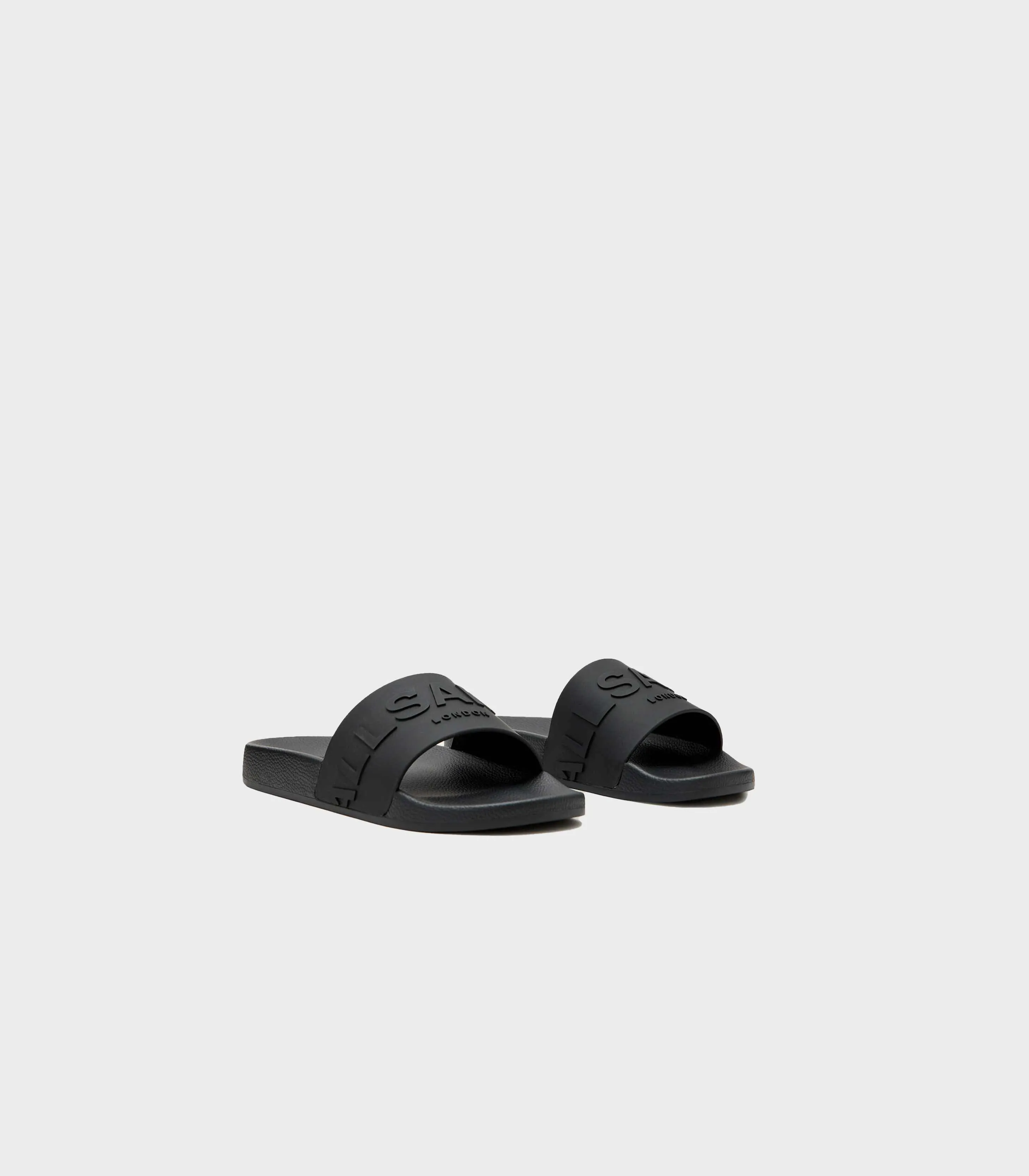 AllSaints - Biggy Slip On Logo Sliders