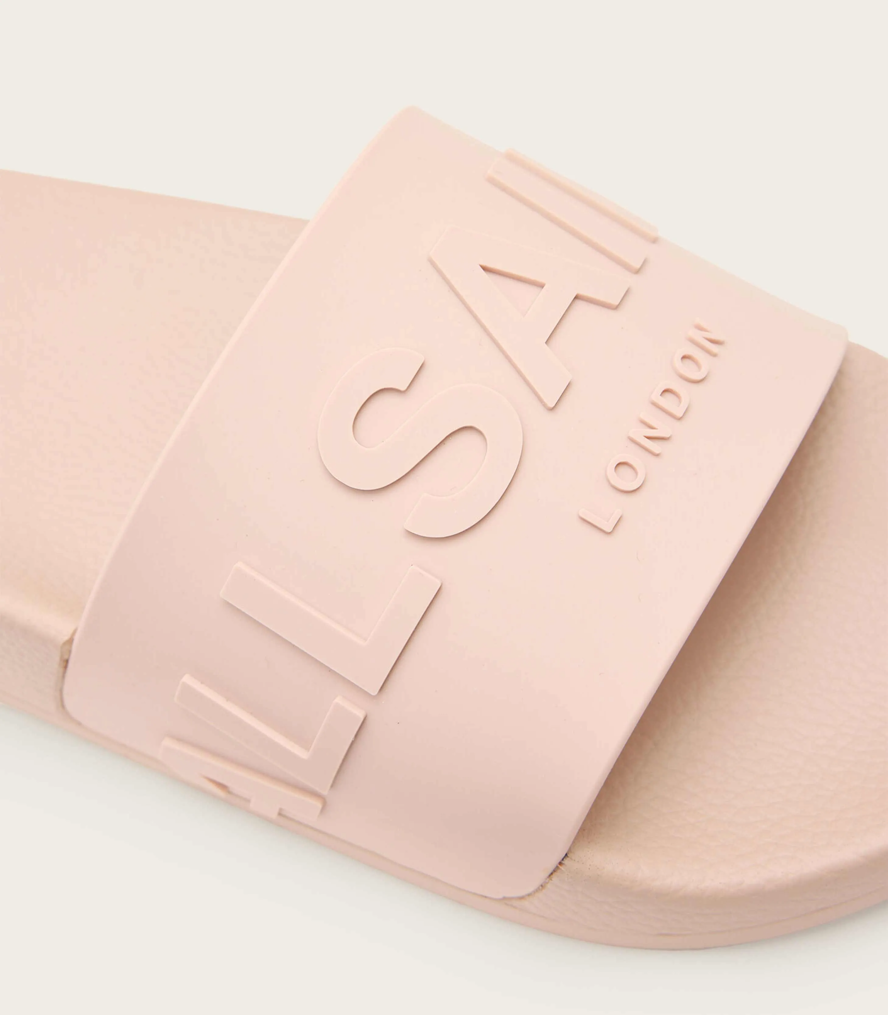 AllSaints - Biggy Slip On Logo Sliders