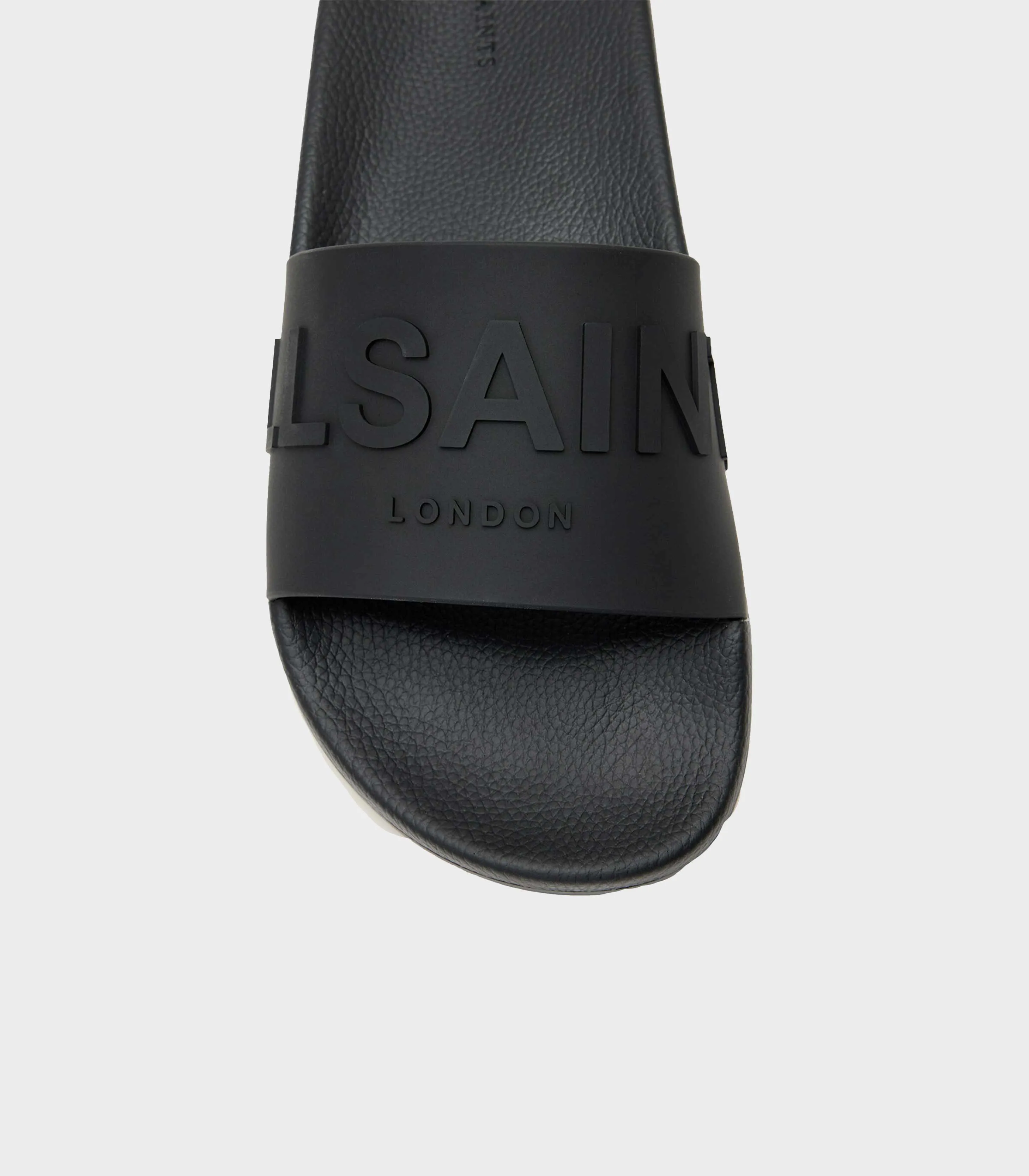 AllSaints - Biggy Slip On Logo Sliders