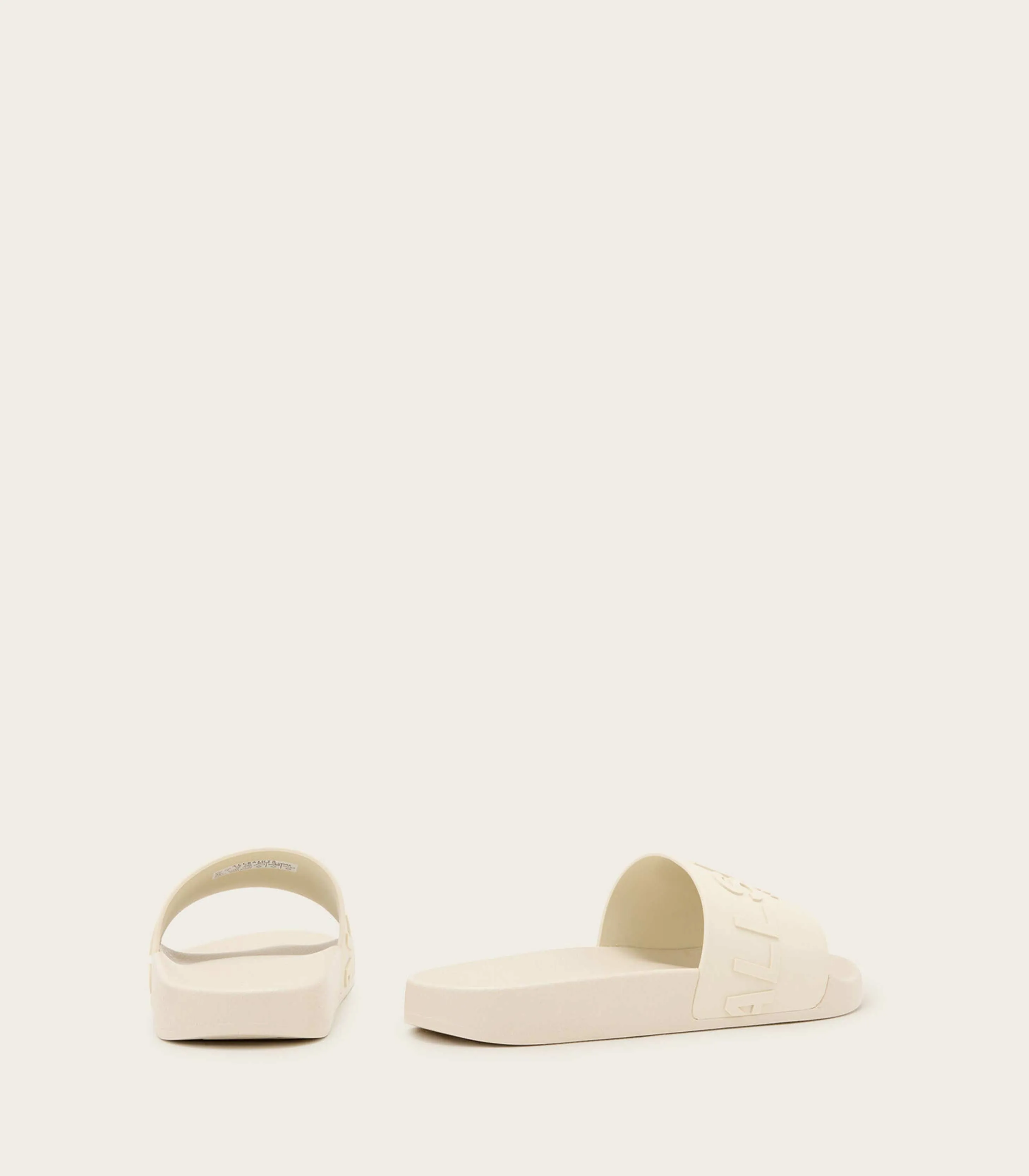 AllSaints - Biggy Slip On Logo Sliders