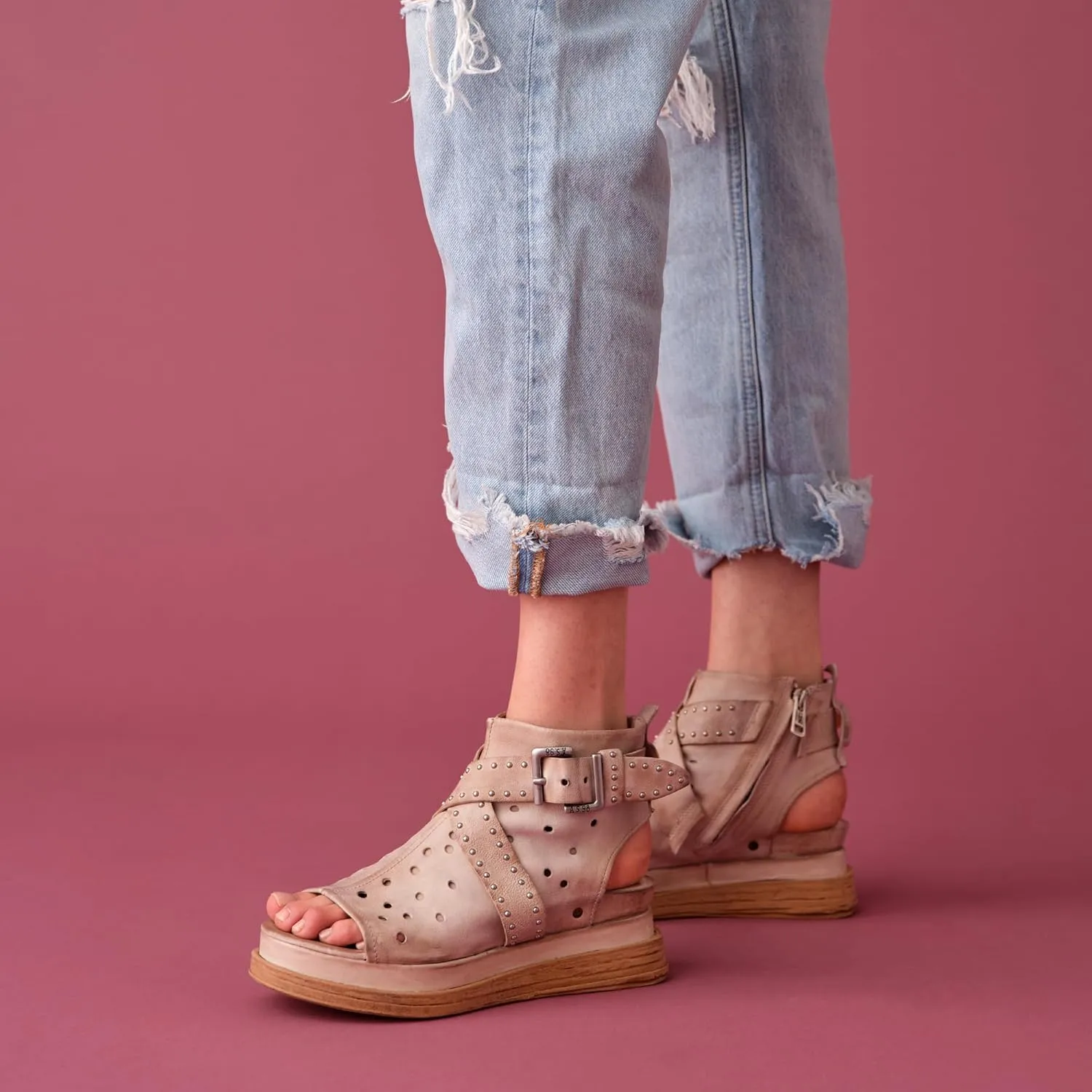 A.S.98 Lorrie Women's Wedge Sandal