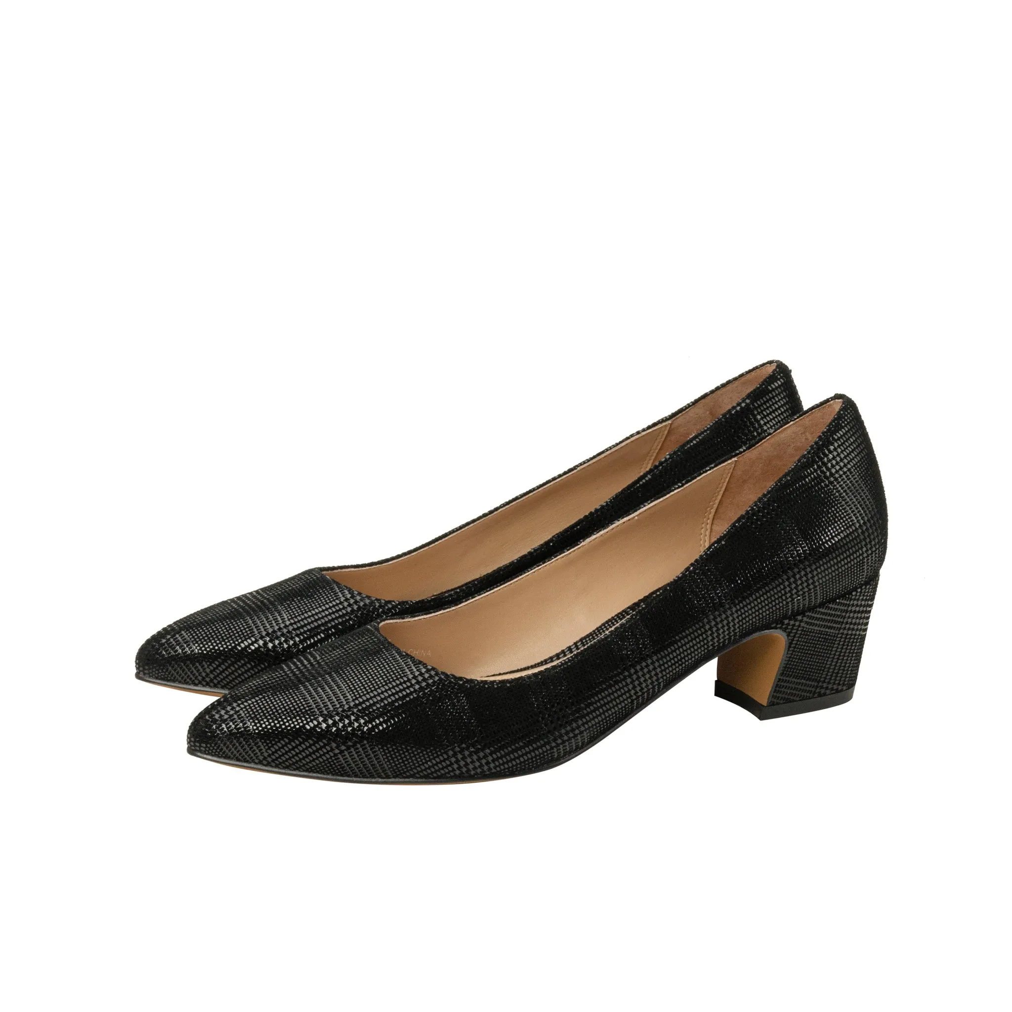 BARDOT II | Low Cuban Heel Pumps