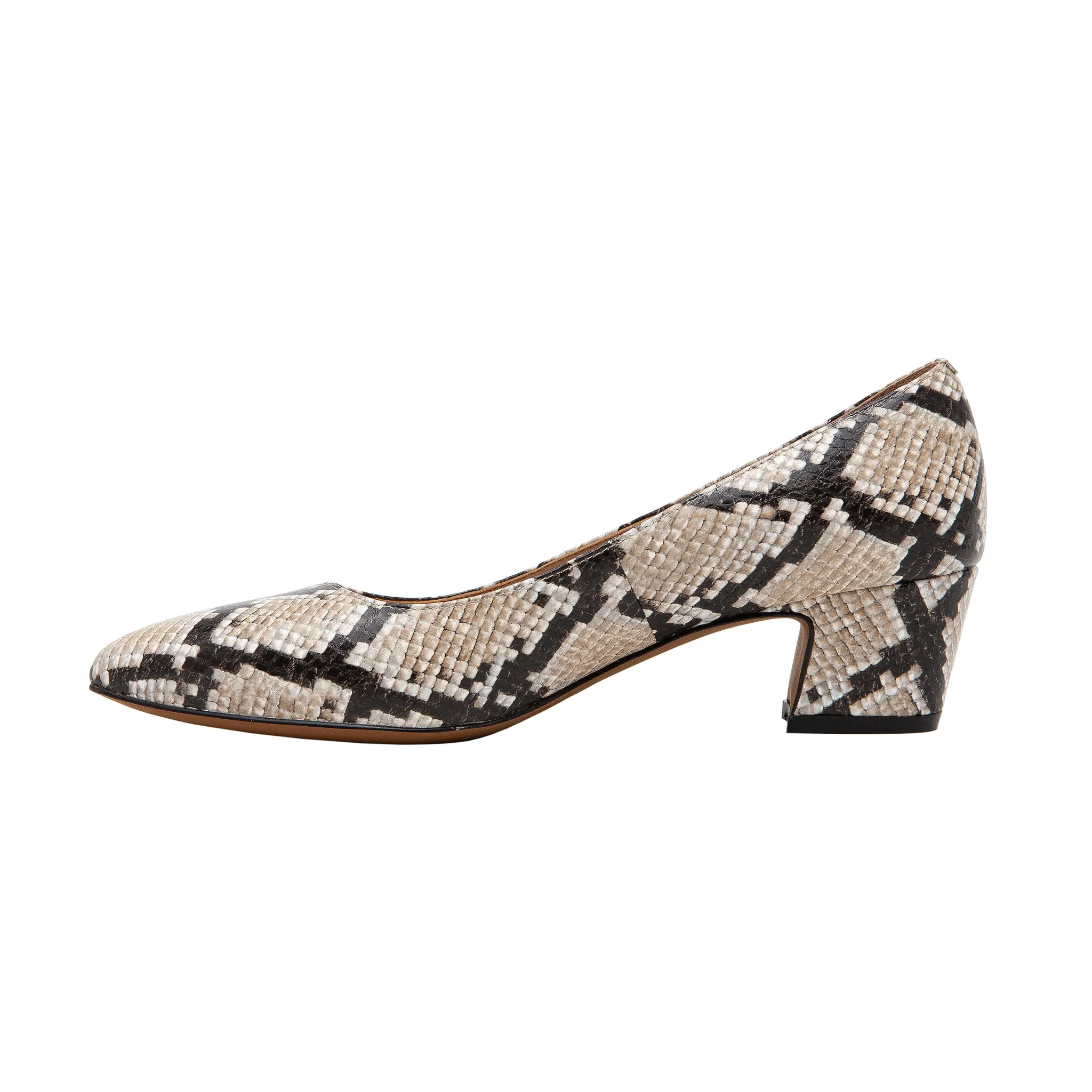 BARDOT II | Low Cuban Heel Pumps