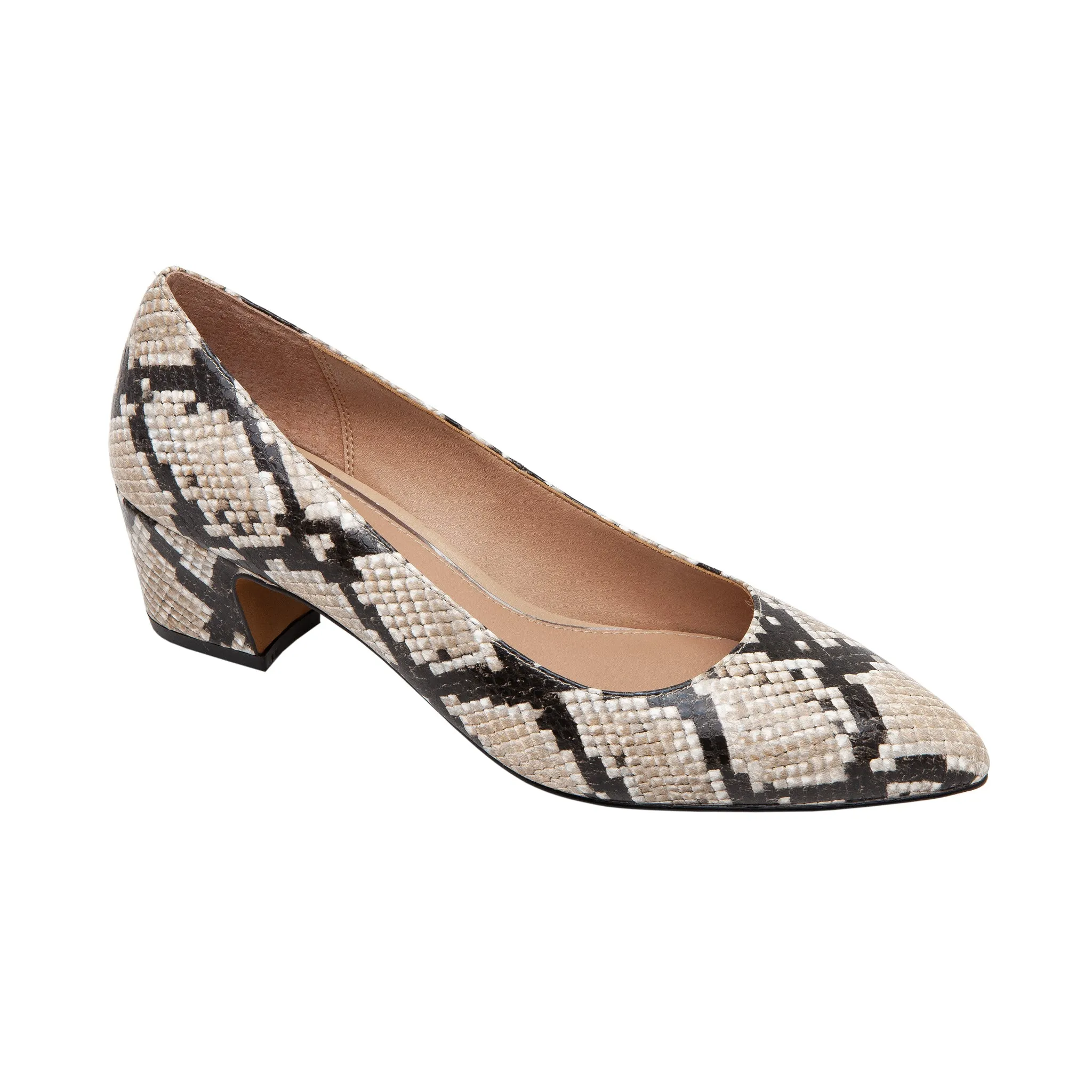 BARDOT II | Low Cuban Heel Pumps