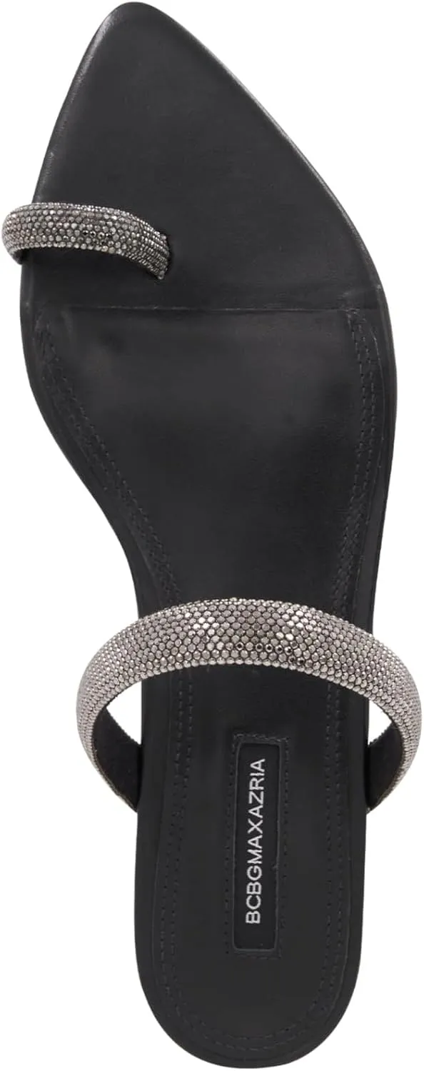 BCBGMAXAZRIA Women's Glam Flat Sandal