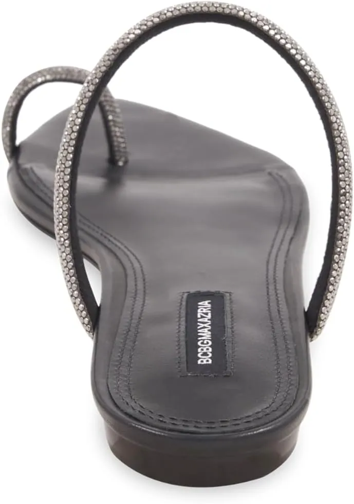 BCBGMAXAZRIA Women's Glam Flat Sandal
