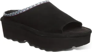 BEARPAW Women's Navigate Black Sandal Size 6