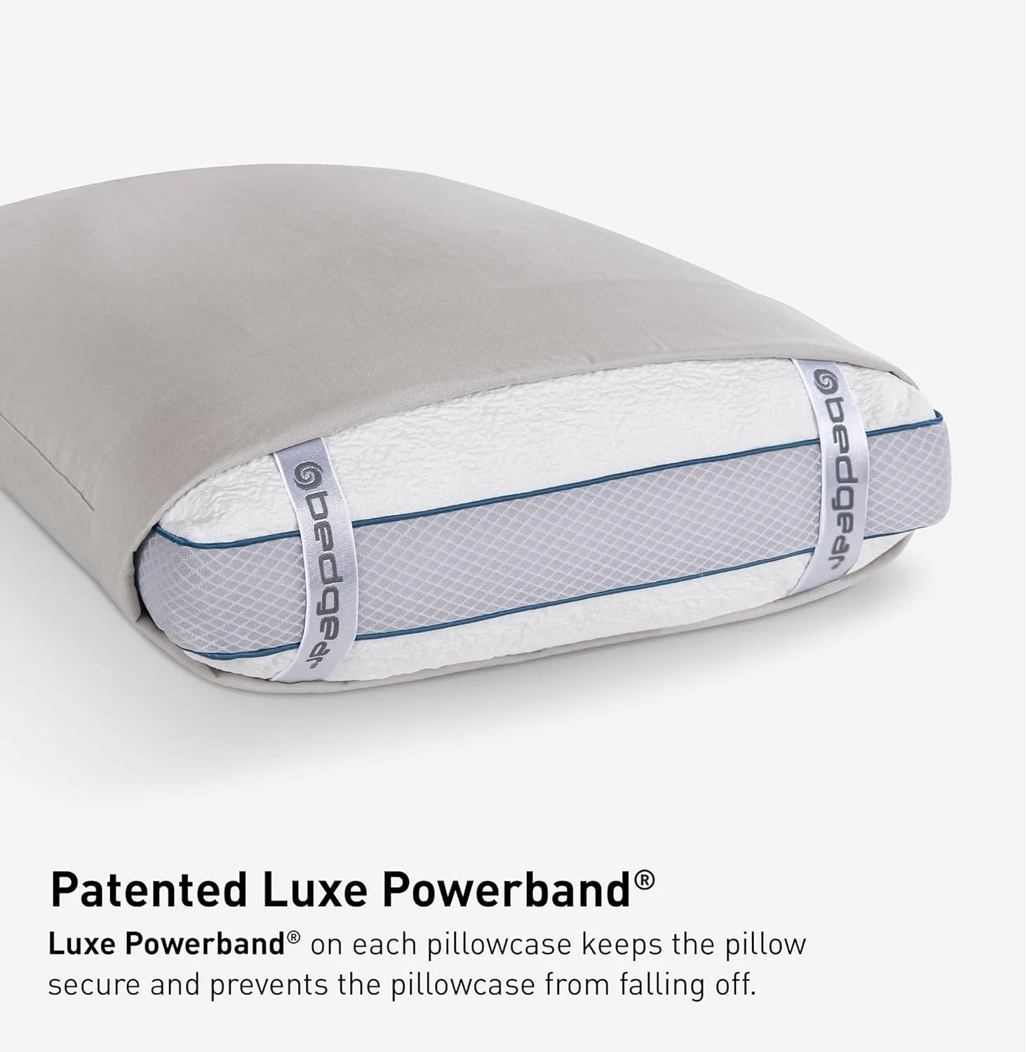 Bedgear Hyper-Linen Bed Sheet Set - Breathable and Quick-Drying - Silky-Smooth Bedding Alternative - Includes Fitted Sheet, Flat Sheet, and 2 Pillowcases - Queen - Light Grey