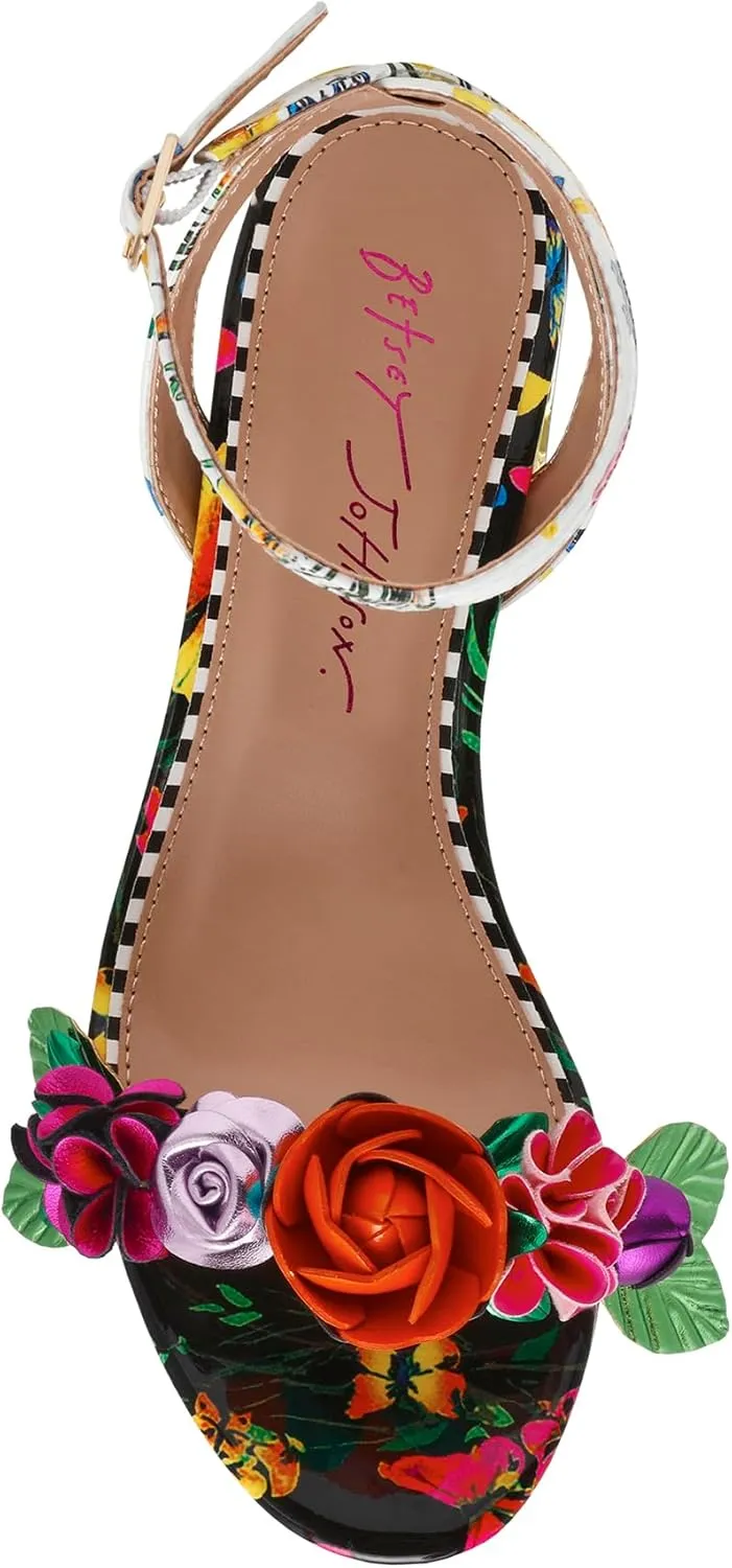 Betsey Johnson Women's Darcee Heeled Sandal
