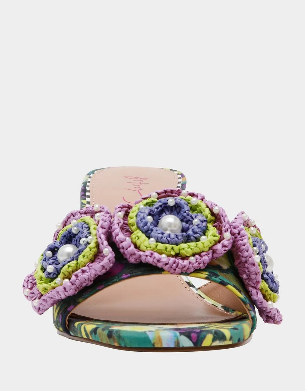 Betsey Johnson Women's Dietrich Heeled Sandal