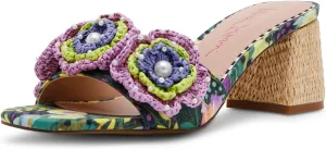 Betsey Johnson Women's Dietrich Heeled Sandal