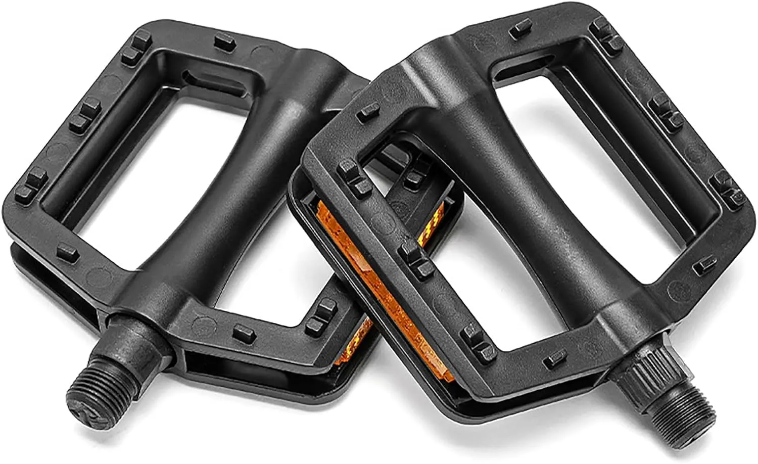 Bike Pedals for Diamondback Bicycles Mason Trail, Non-Slip Platform Pedals Bicycle Pedal with Safety Reflector, Durable Lightweight Bicycle Flat Pedals