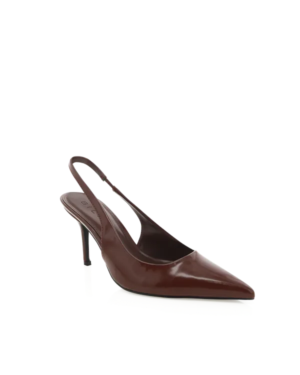 Blondie Heels - Expresso Shine