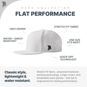 Branded Bills New York Stealth Flat Performance, Lightweight, Comfortable Baseball Cap
