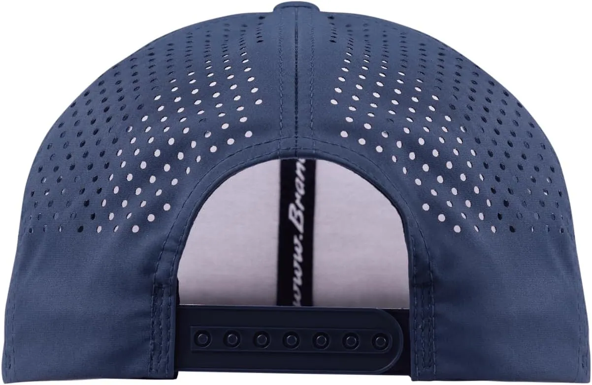 Branded Bills Old Glory Stealth PVC Flat Performance, Lightweight, Comfortable Baseball Cap