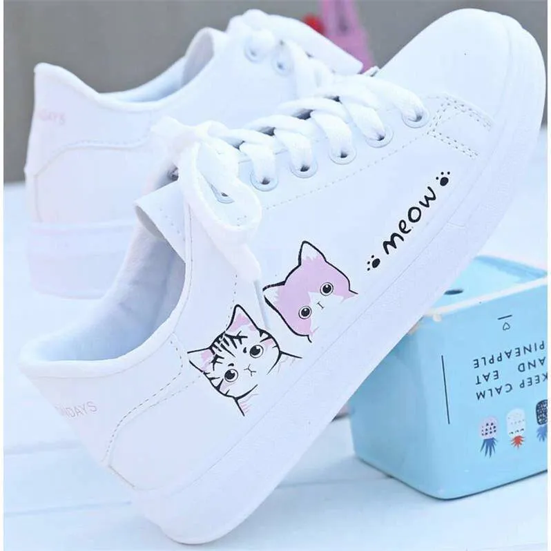 Breathable Flat Sneakers for Students