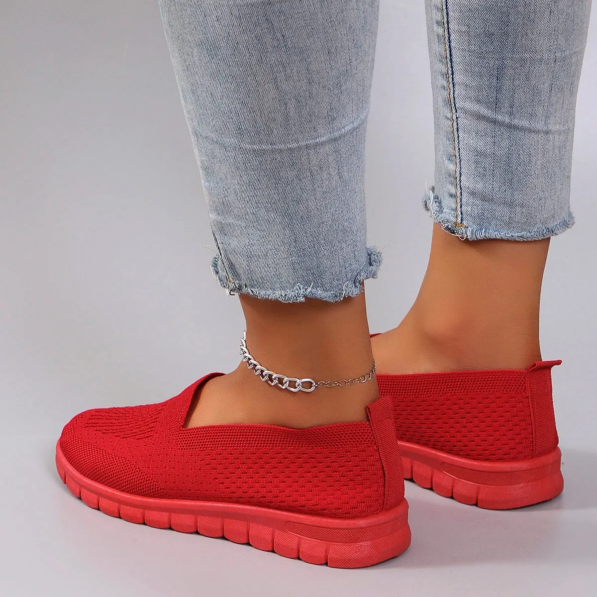 Breathable Lightweight No Lace Shoes