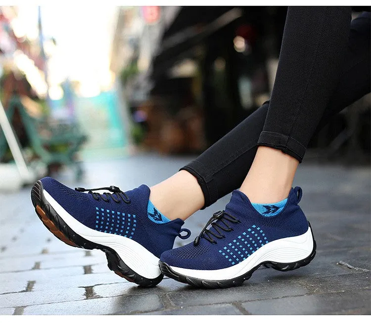 Breathable Mesh Socks Running Shoes