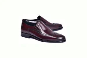 C0434-6401 Wing tip-Burgundy