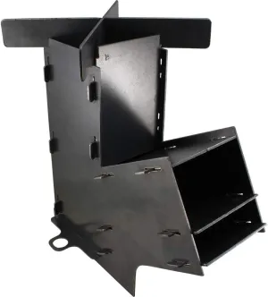 Camping Survivalist Prepper Flat Pack Rocket Stove