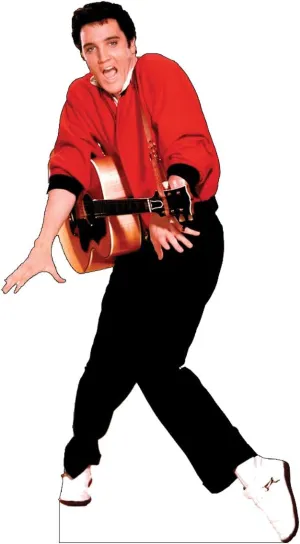 Cardboard People Elvis Presley Life Size Cardboard Cutout Standup