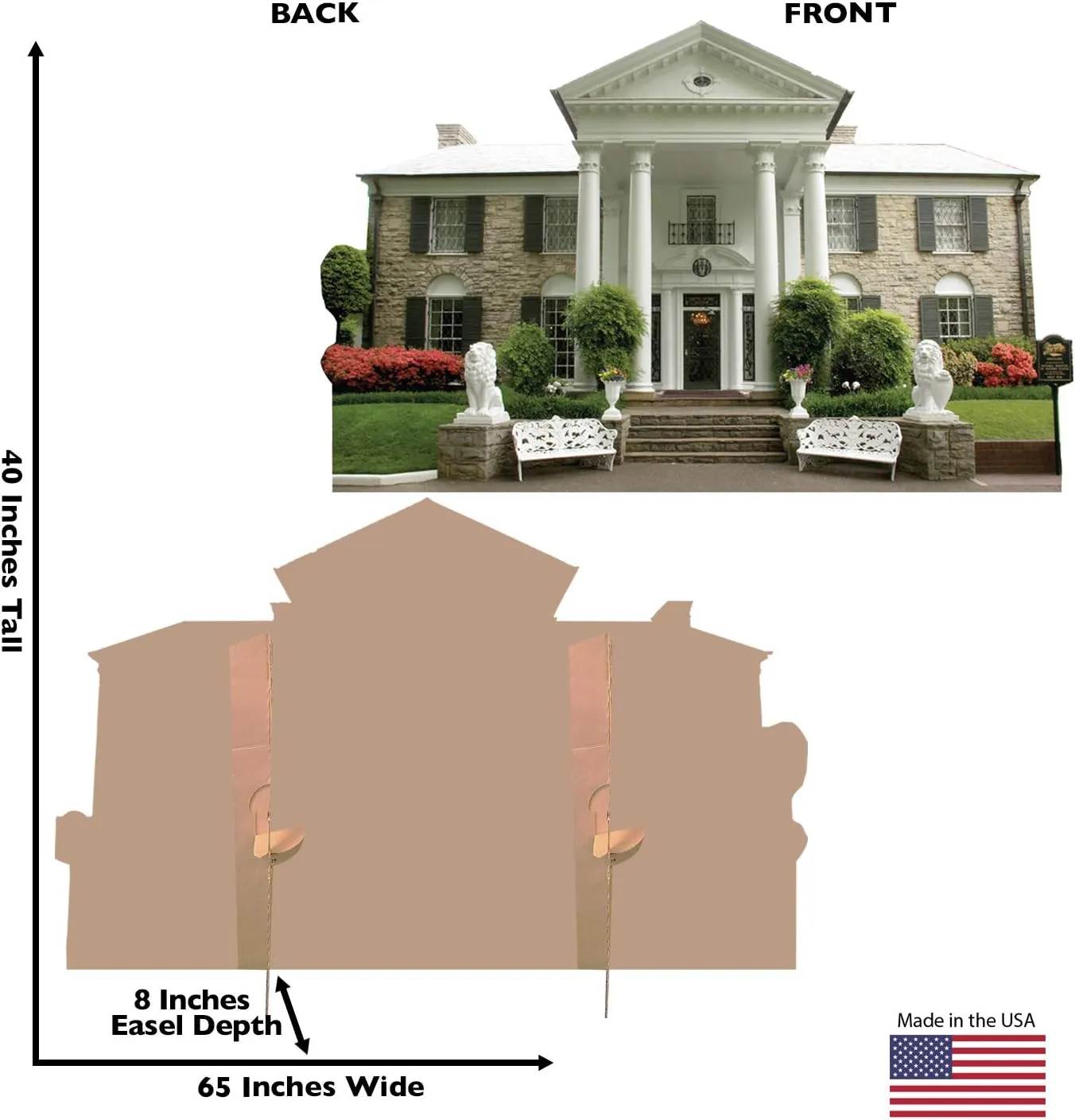 Cardboard People Graceland Life Size Cardboard Cutout Standup