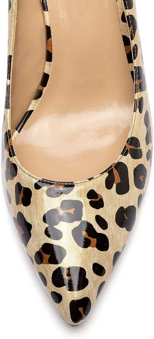 Castamere Womens Basic High Heels Pumps Slip-on Pointy Toe Stilettos 8.5 CM Heel