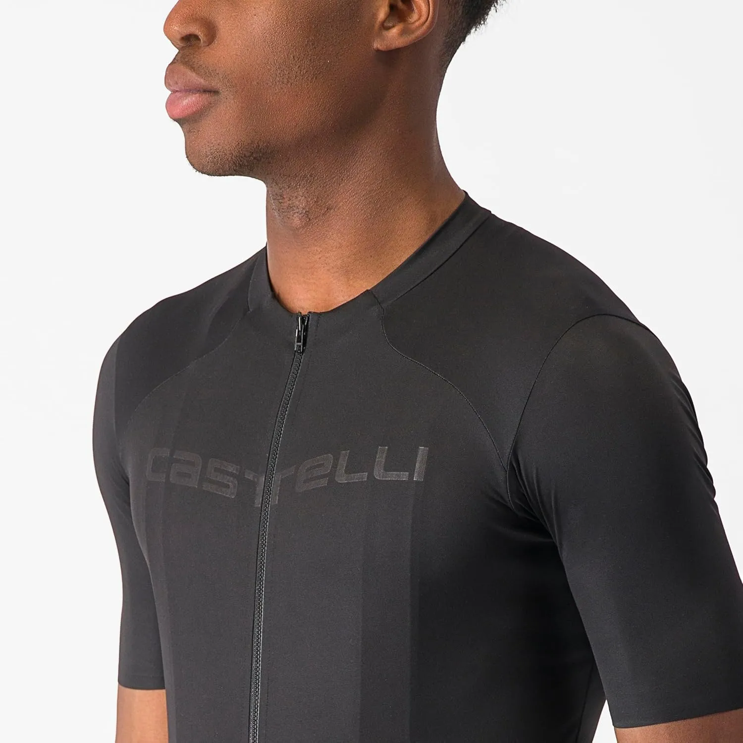 CASTELLI Men’s Prologo Lite Jersey, Lightweight Quarter Length Sleeve with Pockets for Road, Gravel Biking I Cycling