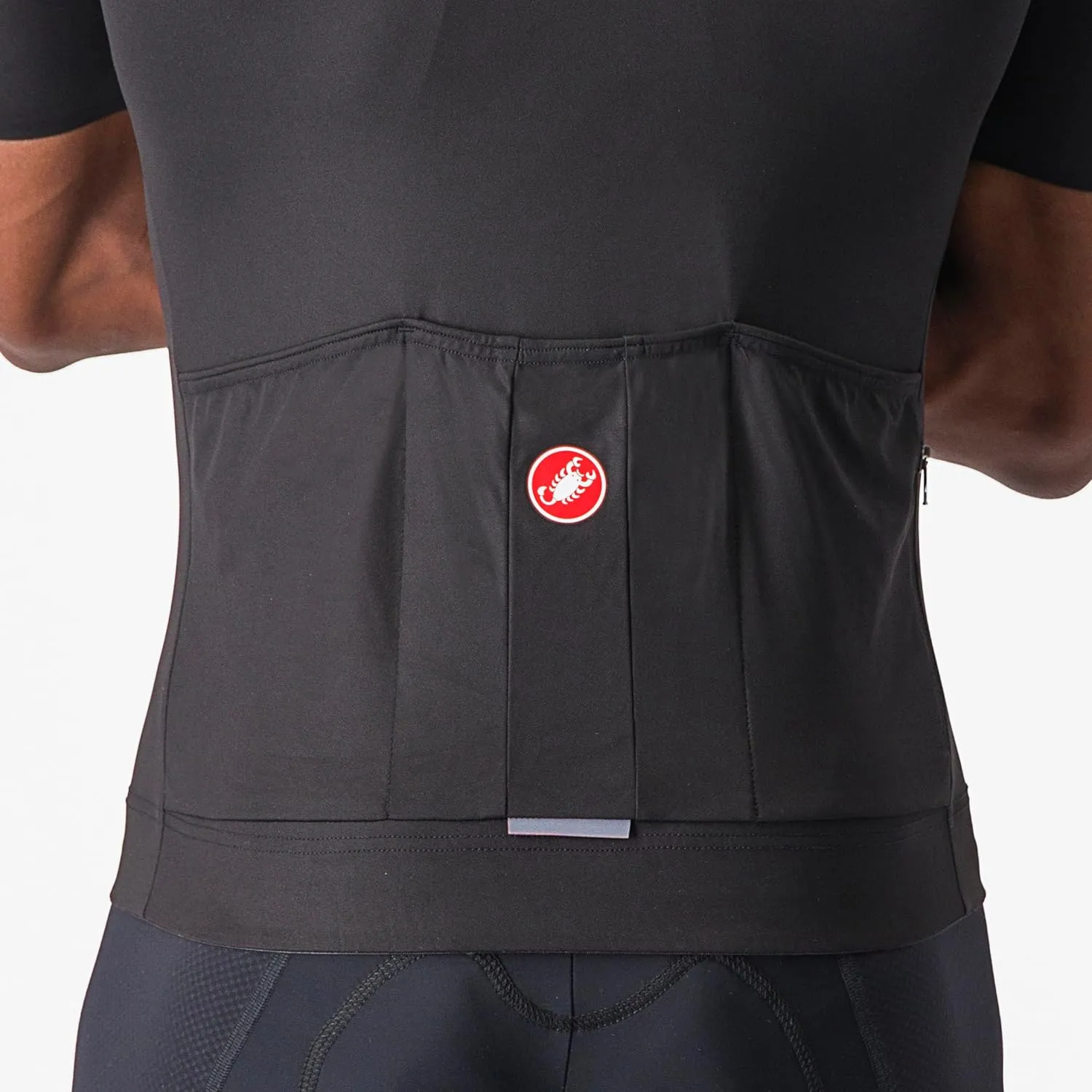 CASTELLI Men’s Prologo Lite Jersey, Lightweight Quarter Length Sleeve with Pockets for Road, Gravel Biking I Cycling