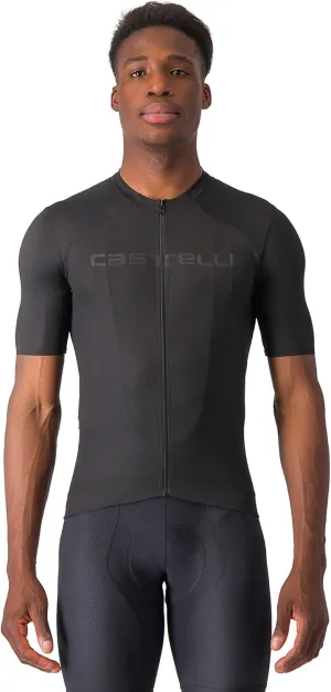 CASTELLI Men’s Prologo Lite Jersey, Lightweight Quarter Length Sleeve with Pockets for Road, Gravel Biking I Cycling