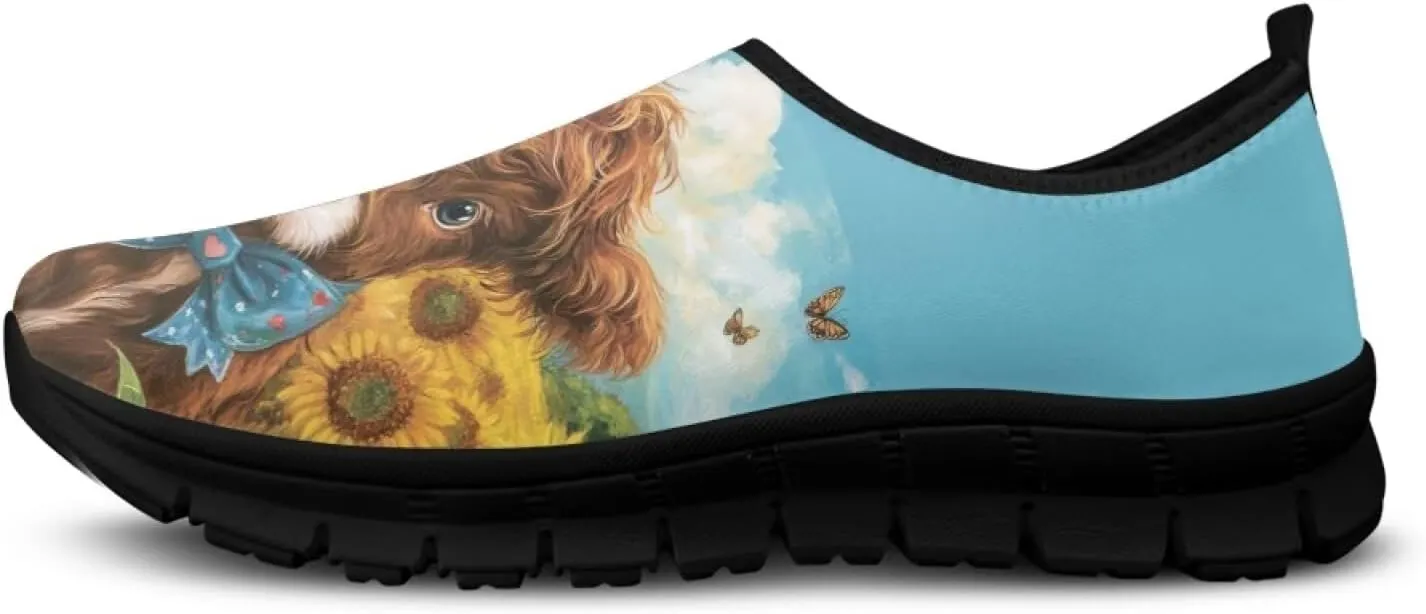 Casual Sneakers for Women Slip On Low Top Flat Walking Shoes Fashion Comfort Breathable Work Tennis Footwear