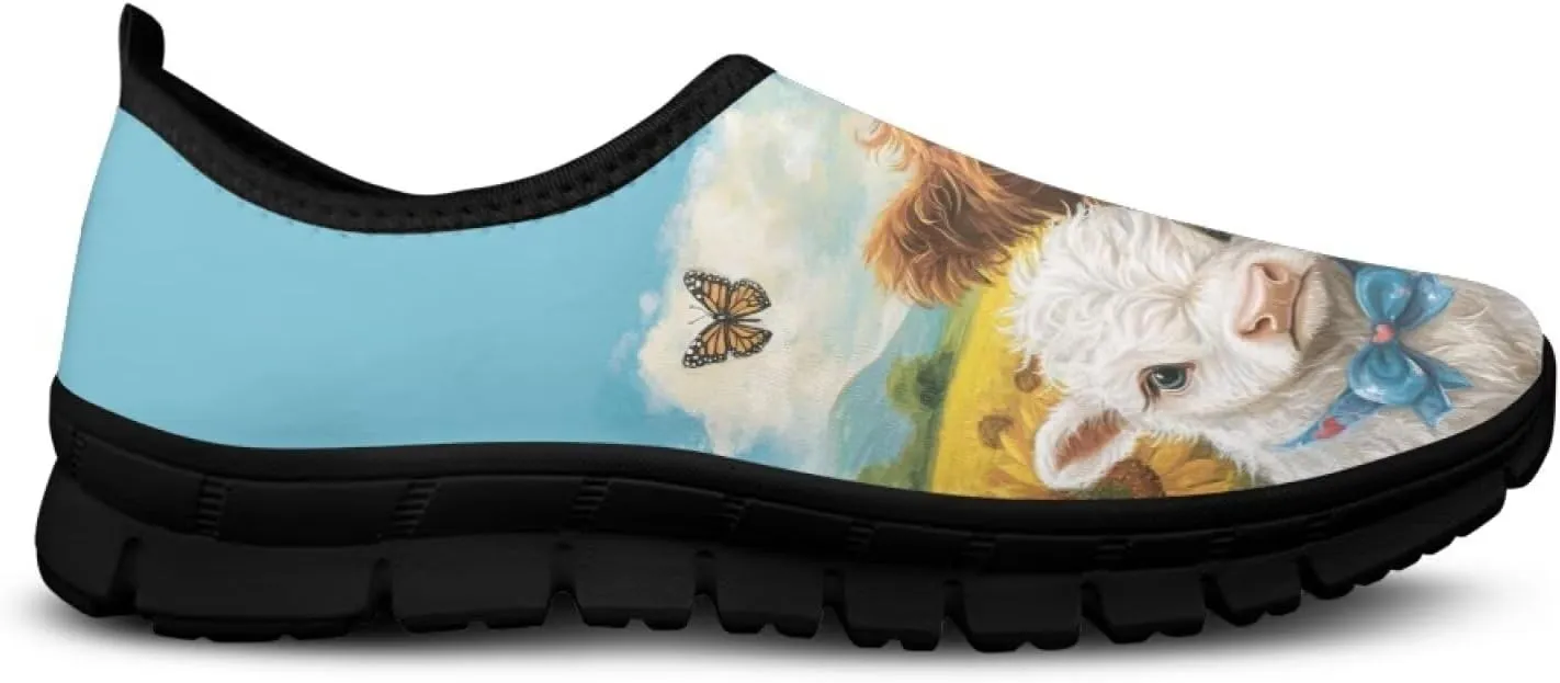 Casual Sneakers for Women Slip On Low Top Flat Walking Shoes Fashion Comfort Breathable Work Tennis Footwear