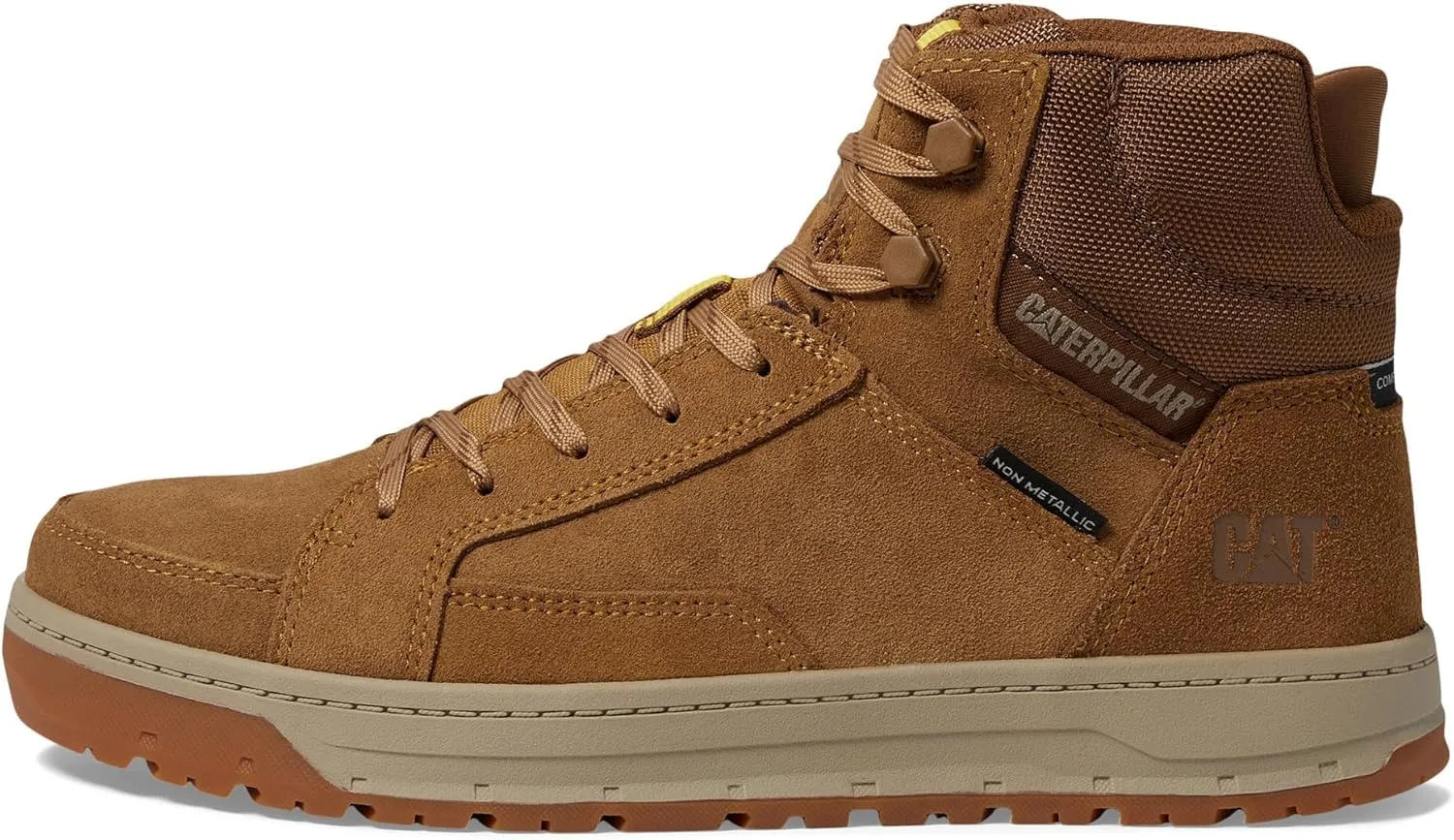 CAT Men's Streamline Court Mid Composite Toe Construction Boot