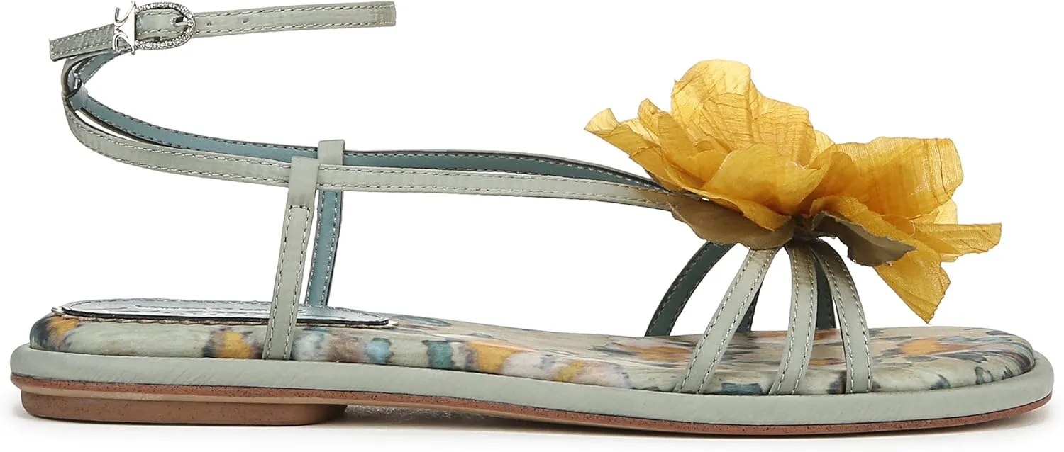 Circus NY by Sam Edelman Women's Olana Flower Flat Sandal