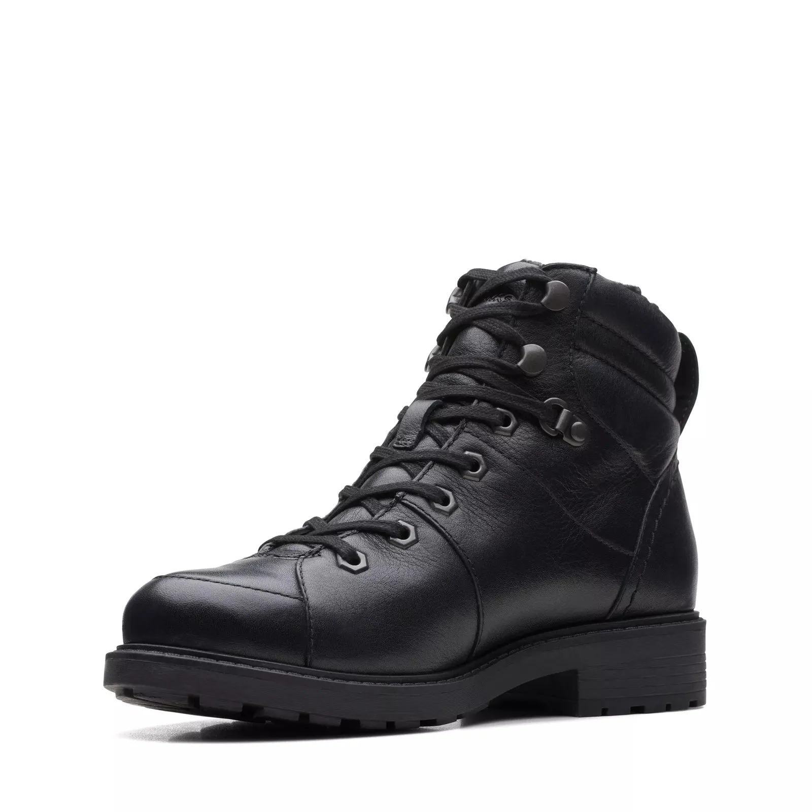 Clarks Women's Orinoco2 Hike WP Black Leather 26167938