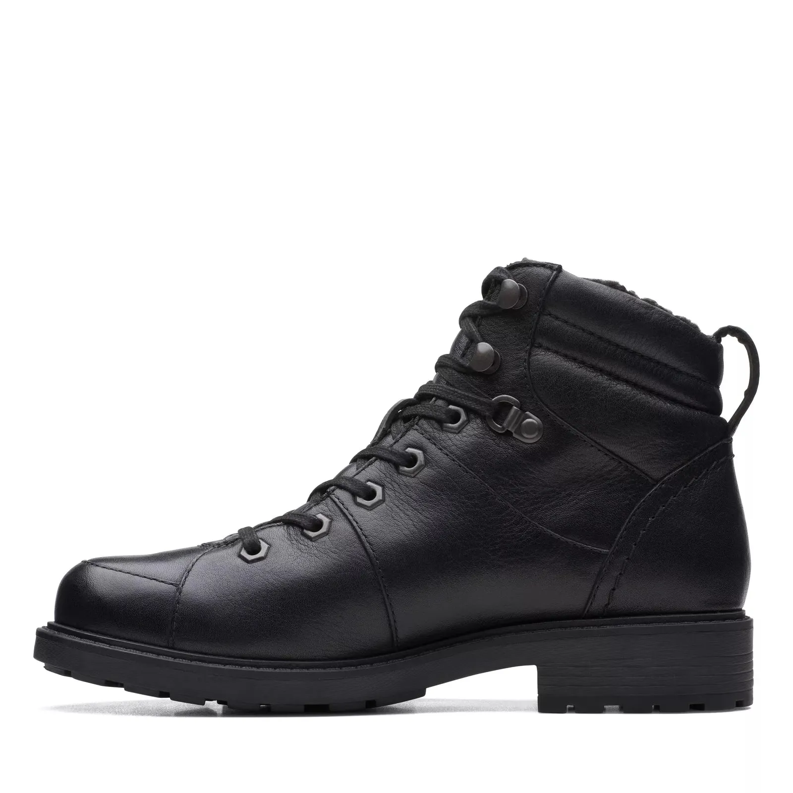 Clarks Women's Orinoco2 Hike WP Black Leather 26167938