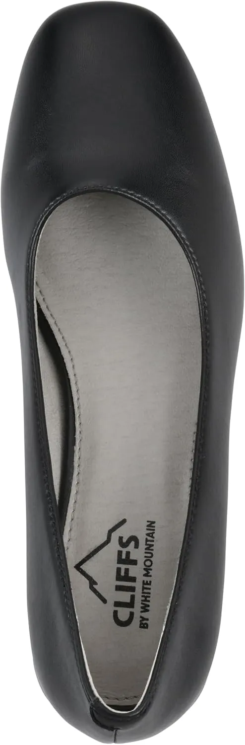 CLIFFS BY WHITE MOUNTAIN Women's Quintesa Cushioned Block Heel Pump