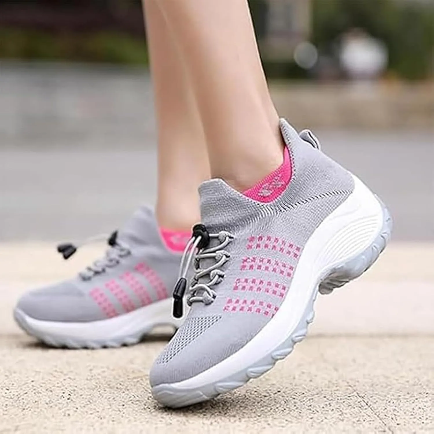 Comfort Orthowear Shoes for Women Streach Comfortwear Orthopedic Sneakers Ortho Breathable Shoes for Plantar Fasciitis