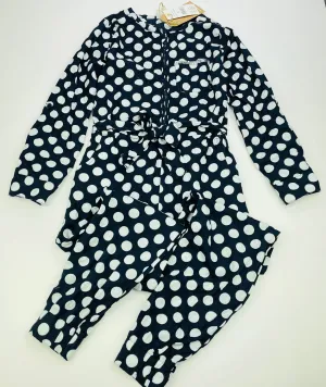 Cotton On navy lightweight cotton jumpsuit, size 8, BNWT