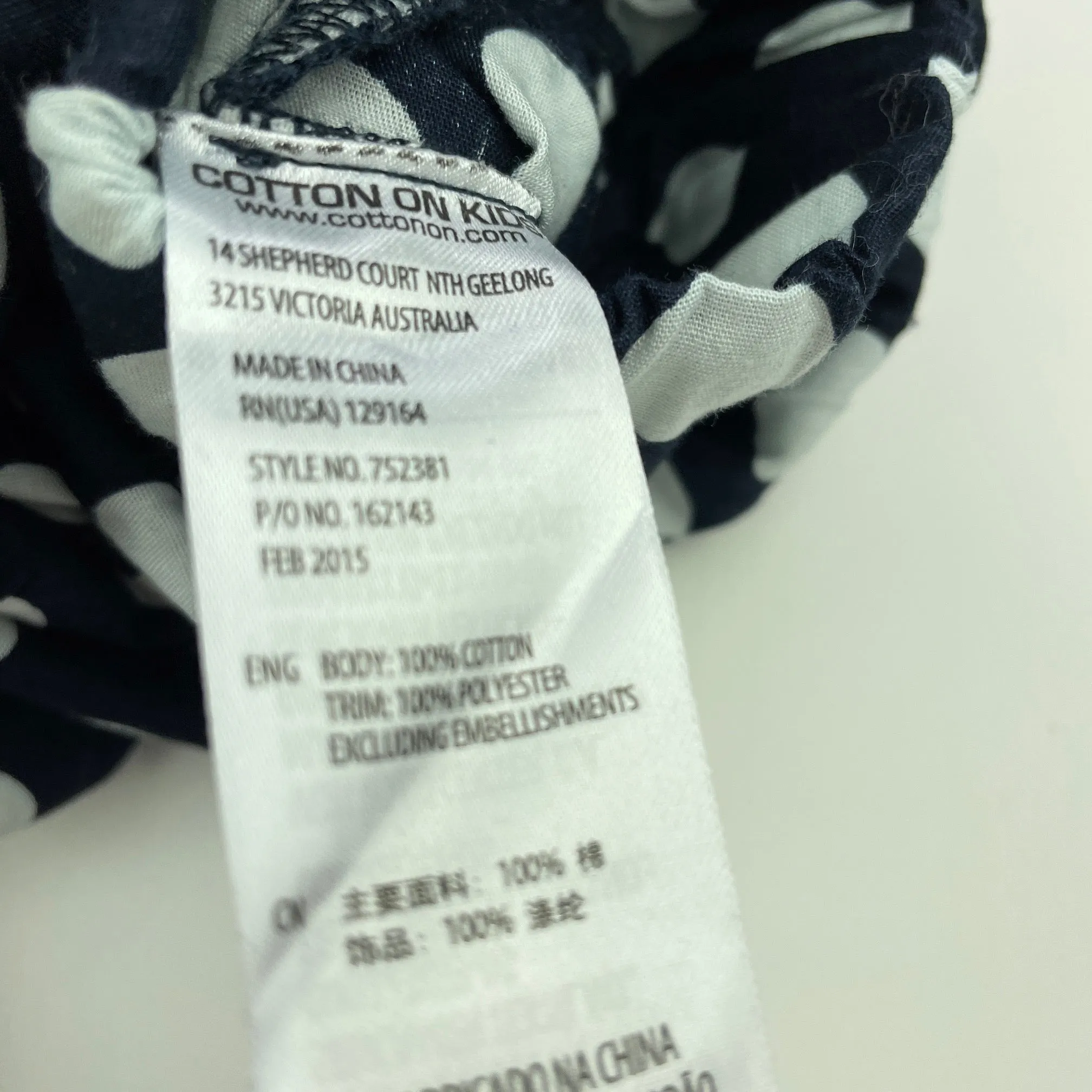Cotton On navy lightweight cotton jumpsuit, size 8, BNWT