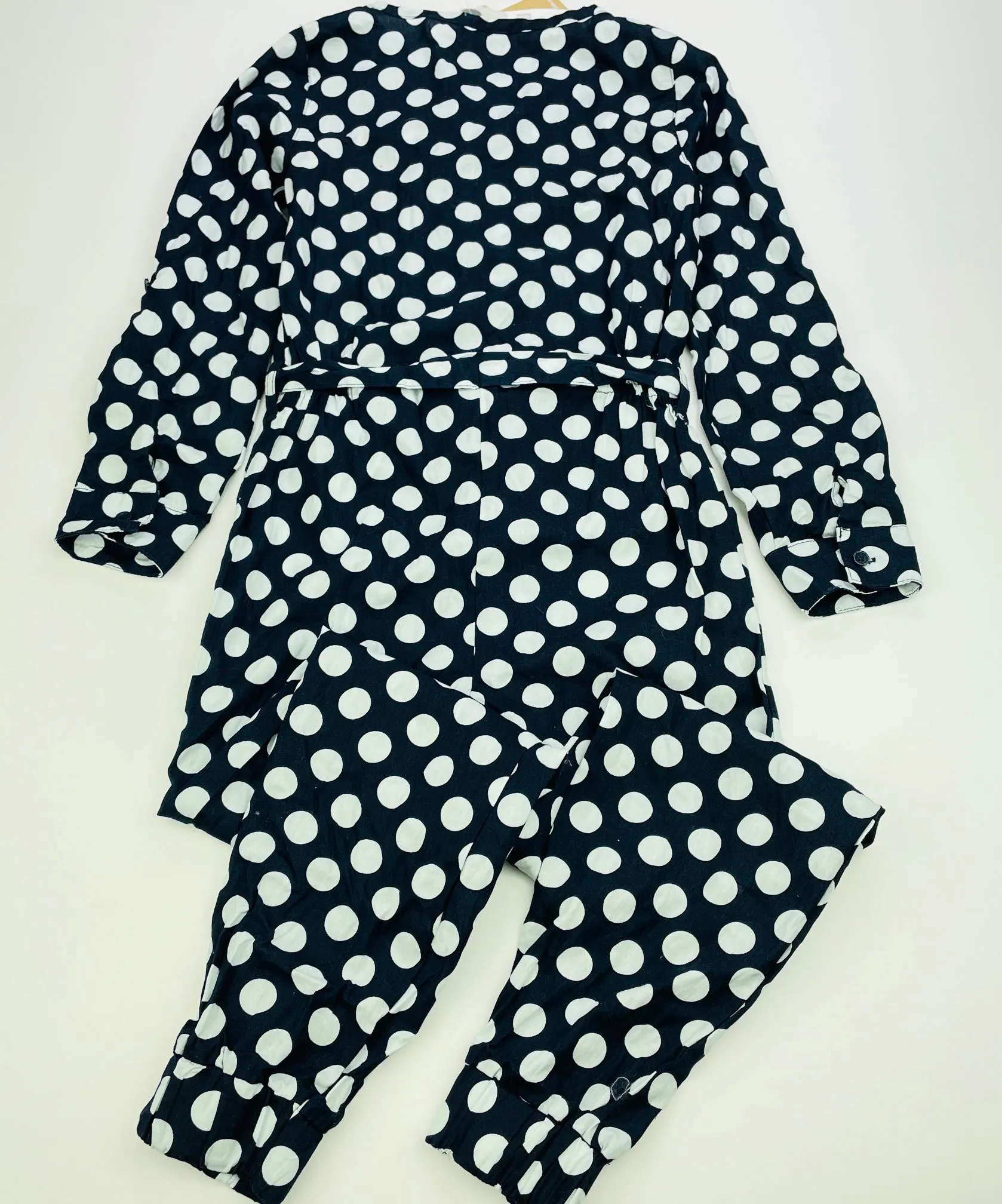Cotton On navy lightweight cotton jumpsuit, size 8, BNWT